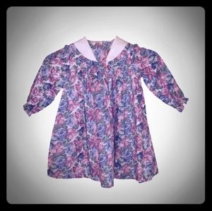 Vintage Laura Ashley Mother & Child Dress w/ Purse